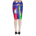 Colorful snakes Midi Wrap Pencil Skirt View2