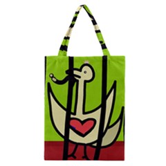 Duck Classic Tote Bag by Valentinaart