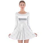 Ghosts Long Sleeve Skater Dress