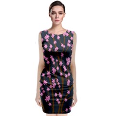 Japanese tree  Classic Sleeveless Midi Dress