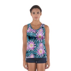 Whimsical Garden Women s Sport Tank Top 