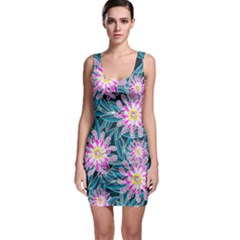 Whimsical Garden Bodycon Dress