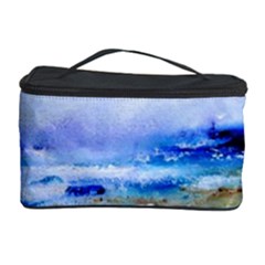 Abstract Purple Art Prints Cosmetic Storage Case