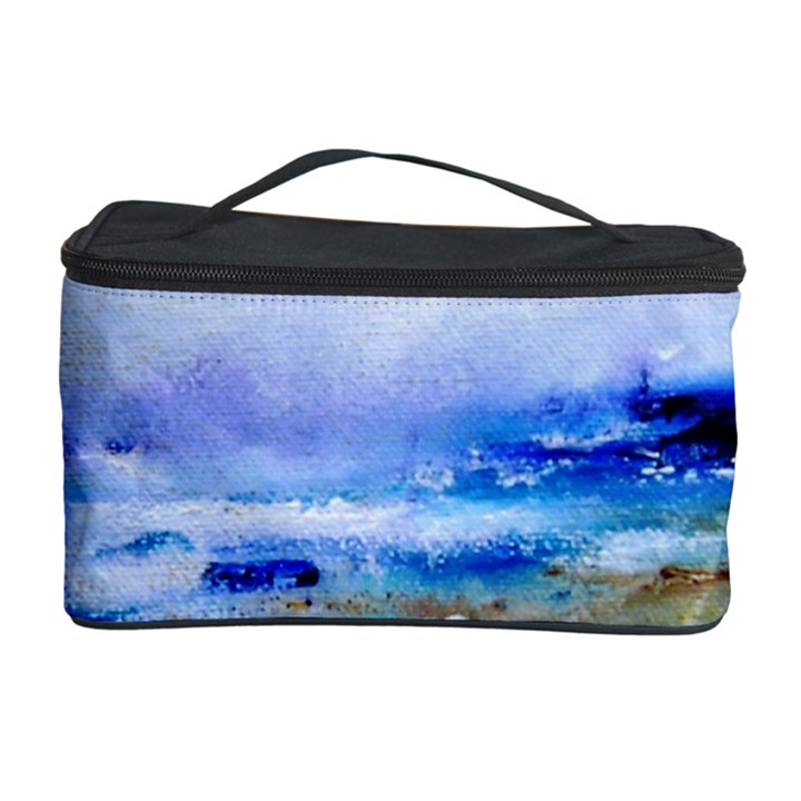 abstract purple art prints Cosmetic Storage Case