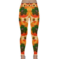 Want To Put Them Back On The Tree Yoga Leggings  by pepitasart