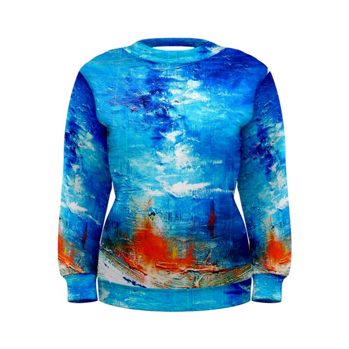 Wild sea themes art prints Women s Sweatshirt