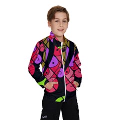 Elegant Abstract Decor Wind Breaker (kids) by Valentinaart