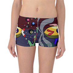 Fish Reversible Boyleg Bikini Bottoms by Valentinaart