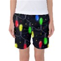 Christmas light Women s Basketball Shorts View1