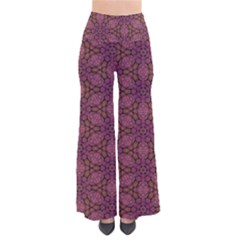 Fuchsia Abstract Shell Pattern Pants