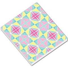 Pastel Block Tiles Pattern Small Memo Pads by TanyaDraws