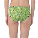 Green Christmas decor Mid-Waist Bikini Bottoms View2