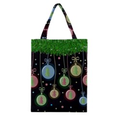 Christmas Balls - Pastel Classic Tote Bag by Valentinaart