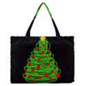 Christmas tree Medium Zipper Tote Bag View1