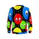 Smiley faces pattern Kids  Sweatshirt View2