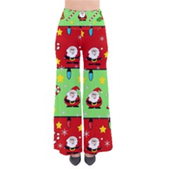 Christmas pattern - green and red Pants