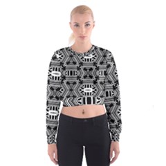 Cyber Celect Women s Cropped Sweatshirt