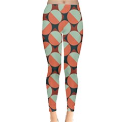 Modernist Geometric Tiles Leggings  by DanaeStudio