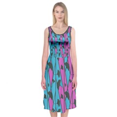 Chlorophyll Midi Sleeveless Dress by Contest2486173