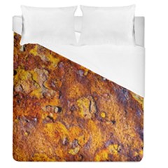 Rusted Metal Surface Duvet Cover Single Side (queen Size) by igorsin