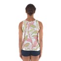 Pink and ocher ivy 2 Women s Sport Tank Top  View2