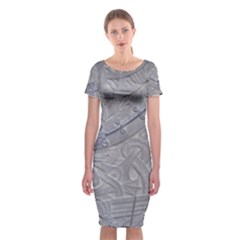 Watts Chapel (single) Classic Short Sleeve Midi Dress by DeneWestUK