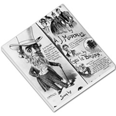 Vintage Song Sheet Lyrics Black White Typography Small Memo Pads by yoursparklingshop