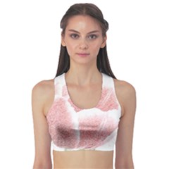 Tulip Red Pencil Drawing Art Sports Bra by picsaspassion