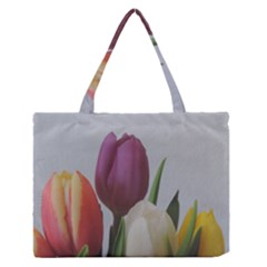 Tulips Medium Zipper Tote Bag