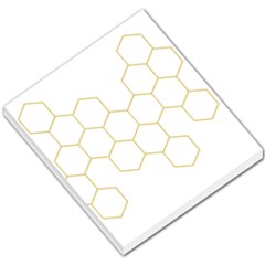 Honeycomb Pattern Graphic Design Small Memo Pads