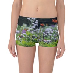 Wild Flowers Reversible Boyleg Bikini Bottoms by picsaspassion