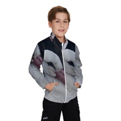 Wild Stork Bird Wind Breaker (kids) by picsaspassion