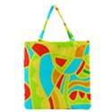 Colorful decor Grocery Tote Bag View2