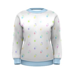 Star Pattern Women s Sweatshirt by itsybitsypeakspider