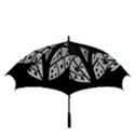 Black and white tree Golf Umbrellas View3