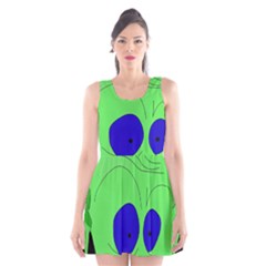 Alien By Moma Scoop Neck Skater Dress by Valentinaart