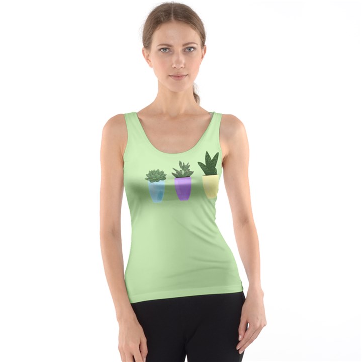 Succulents Tank Top