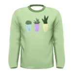 Succulents Men s Long Sleeve Tee