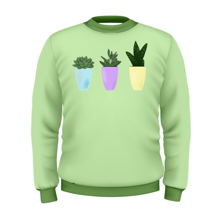 Succulents Men s Sweatshirt