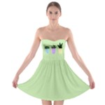 Succulents Strapless Bra Top Dress