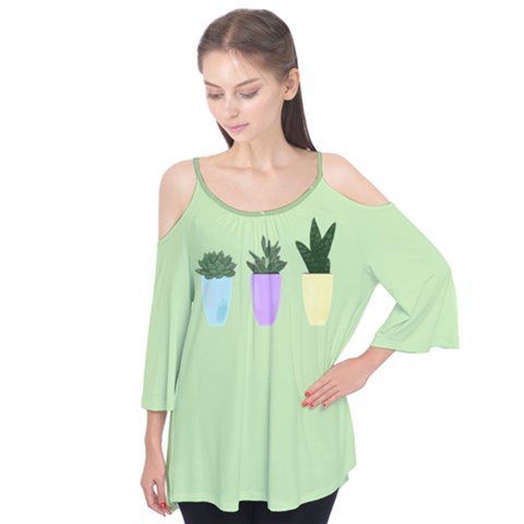 Succulents Flutter Tees by itsybitsypeakspider