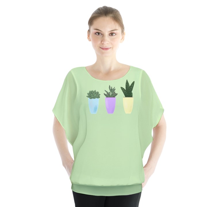 Succulents Blouse