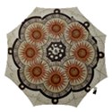 Ancient Aztec Sun Calendar 1790 Vintage Drawing Hook Handle Umbrellas (Large) View1