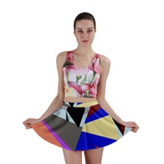Geometrical abstract design Mini Skirt