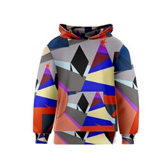 Geometrical abstract design Kids  Pullover Hoodie