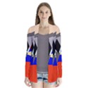 Geometrical abstract design Drape Collar Cardigan View1