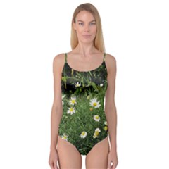 Wild Daisy Summer Flowers Camisole Leotard  by picsaspassion