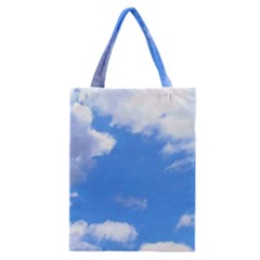 Summer Clouds And Blue Sky Classic Tote Bag by picsaspassion