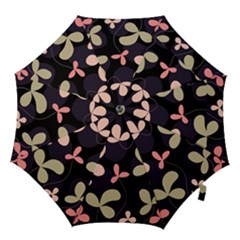 Elegant Floral Design Hook Handle Umbrellas (large)