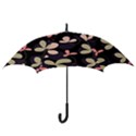 Elegant floral design Hook Handle Umbrellas (Large) View3